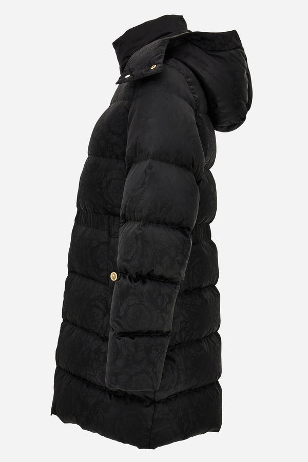 Padded Jacket In Barocco Jacquard Soft