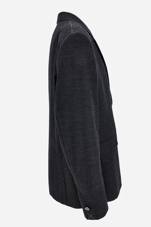 Formal Jacket In Responsible Wool Herringbone Tailoring