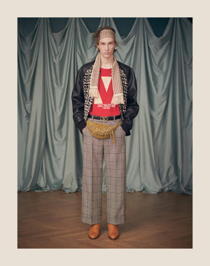 T-Shirt In Cotone Con Stampa Chez Valentino