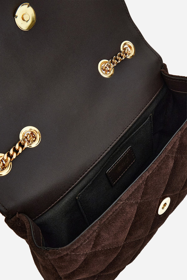 Icon Sm Shoulder Bag In Calf Leather