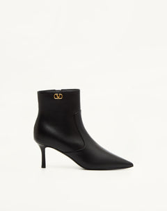 STIVALETTO VLOGO SIGNATURE IN CAPRETTO 70MM