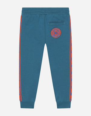 JERSEY JOGGING PANTS WITH DG LOGO BAND