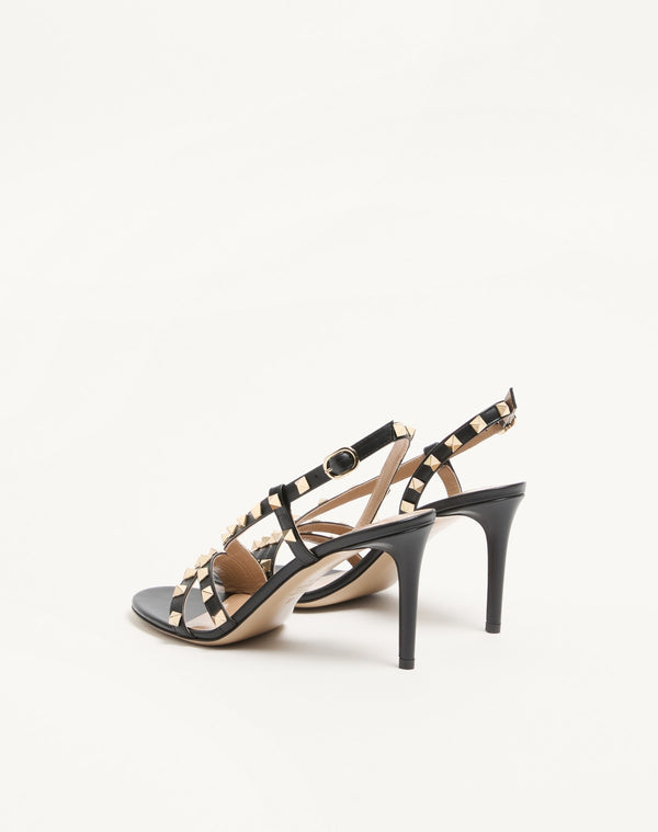 SANDALO ROCKSTUD IN VITELLO 85MM