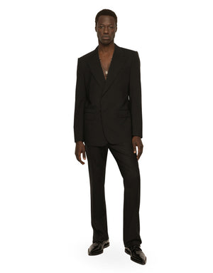 STRETCH WOOL PANTS