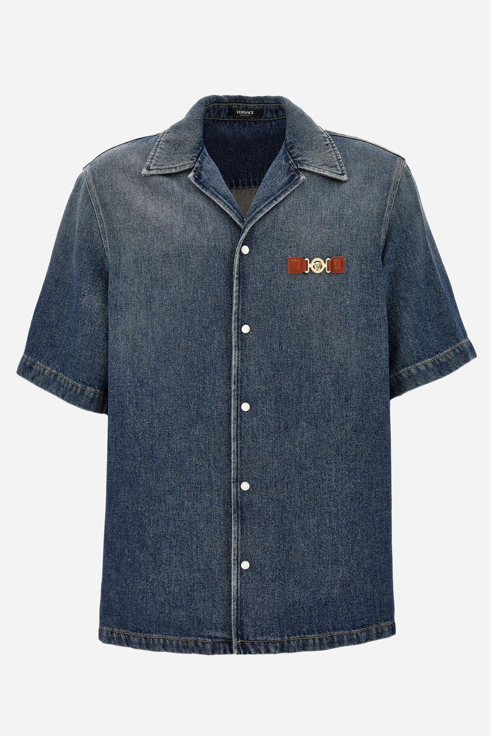 Shirt Denim In Dirty Indigo Wash Denim