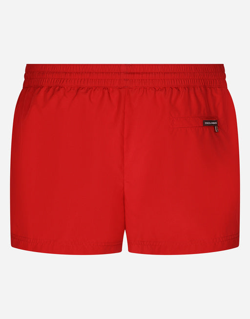 SHORT SWIM TRUNKS WITH DG HARDWARE