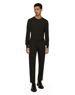 STRETCH JERSEY SKINNY FIT PANTS
