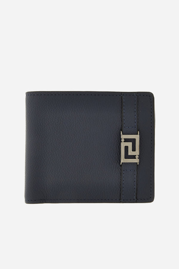 La Greca Bifold Wallet In Calf Leather
