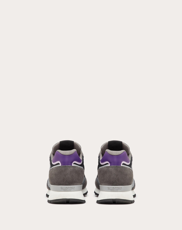 Sneaker Low-Top Vlogo Pace In Crosta, Tessuto E Vitello