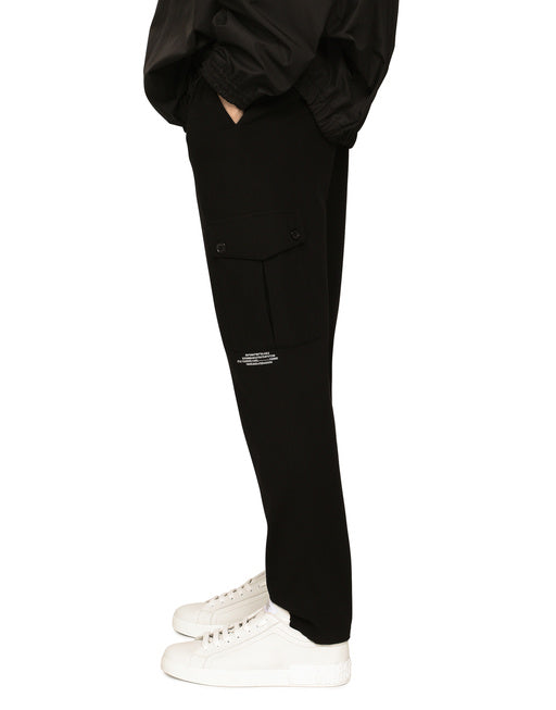 TECHNICAL JERSEY CARGO PANTS WITH DGVIB3 PRINT