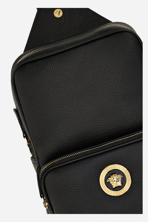 Icon Sling Backpack In Grainy Calf Leather