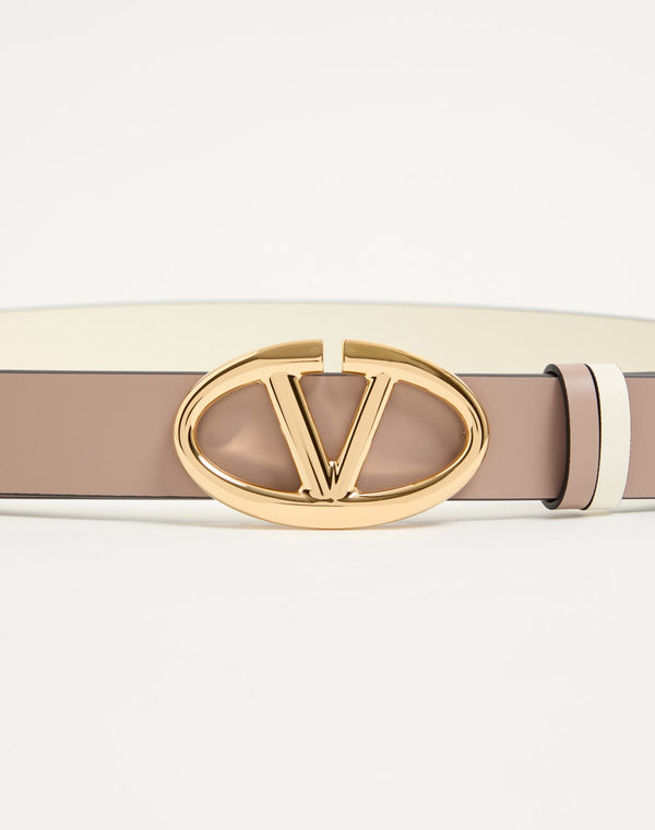 Cintura Reversibile Vlogo The Bold Edition In Vitello 30 Mm