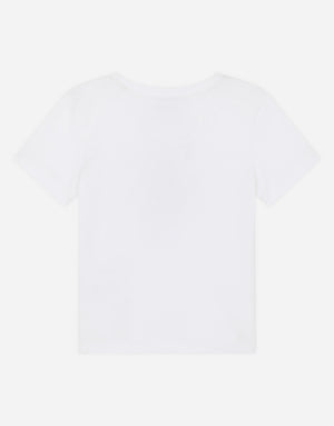 JERSEY T-SHIRT WITH DG HEART PRINT