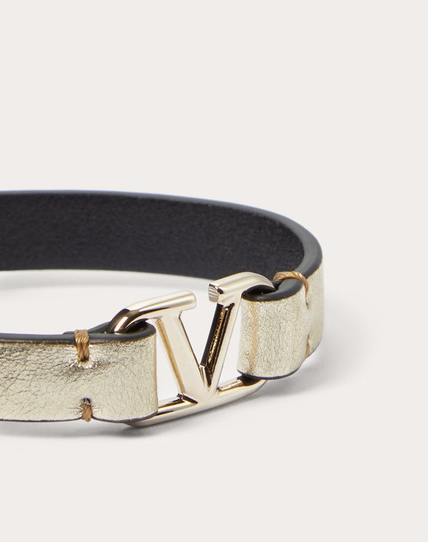 Bracciale Vlogo Singnature In Pelle Laminata