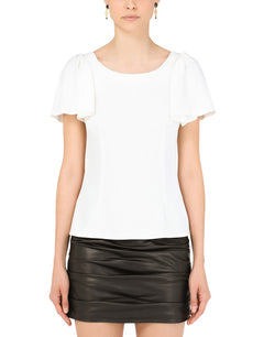SHORT-SLEEVED CADY TOP