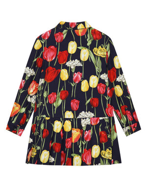 VIYELLA DRESS WITH TULIP PRINT
