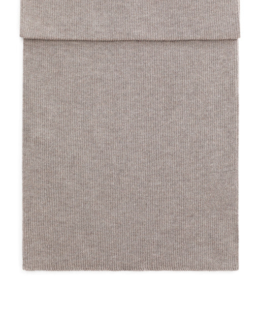 SILK AND CASHMERE SCARF