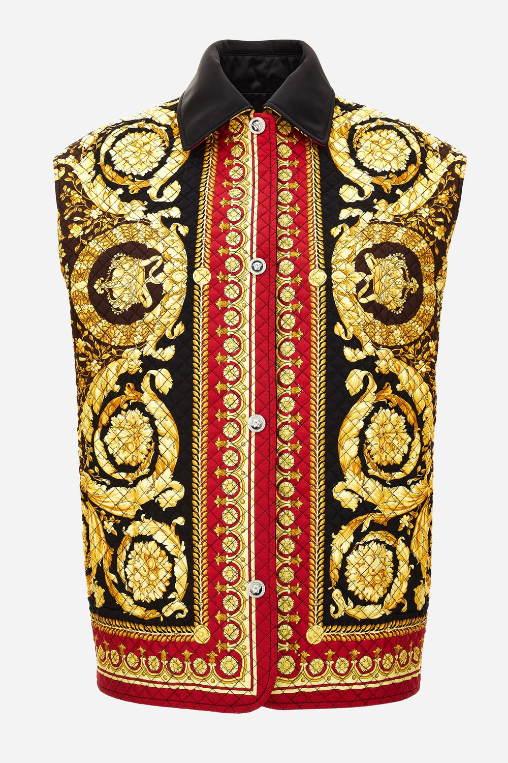 Blouson In Quilted Barocco 92 Foulard On Silk Twill