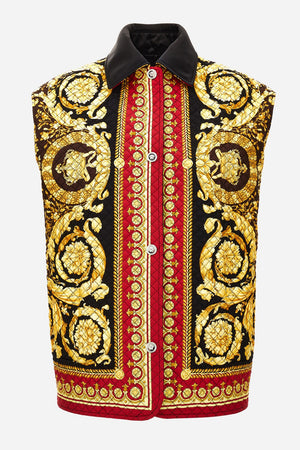 Blouson In Quilted Barocco 92 Foulard On Silk Twill