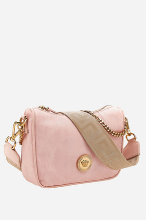 Icon Nylon Hobo Bag In Nylon Jacquard-Calf Leather