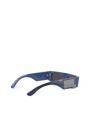 PATCHWORK DENIM SUNGLASSES