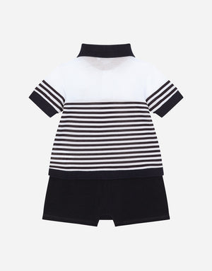 PIQUÉ ONESIE WITH DG LOGO