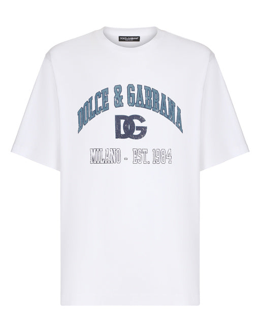 COTTON T-SHIRT WITH PRINT