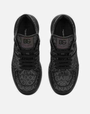 COATED JACQUARD NEW ROMA SNEAKERS