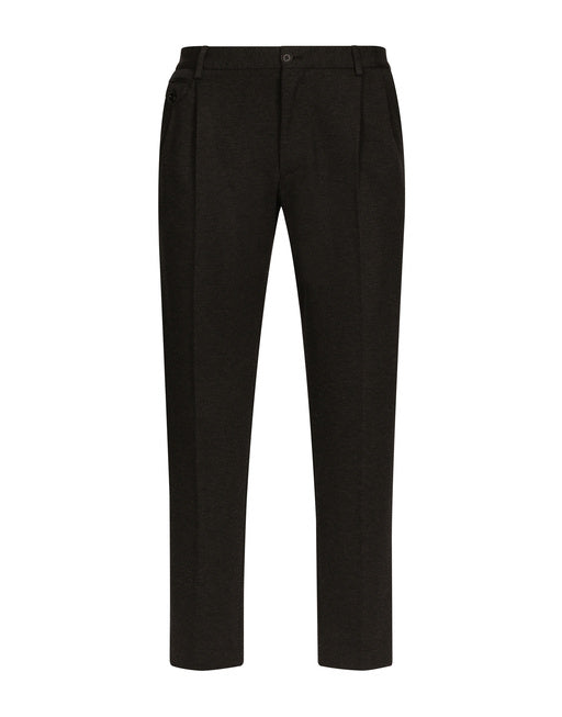 STRETCH JERSEY SKINNY FIT PANTS