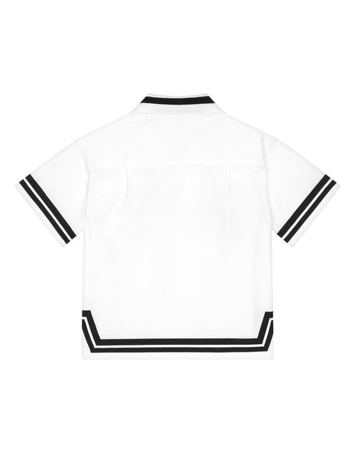 POPLIN SHIRT WITH PATCH