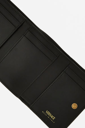 Virtus Trifold Wallet In Calf Leather