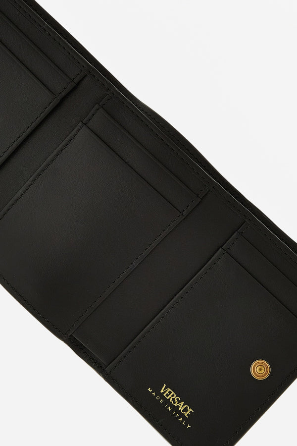 Virtus Trifold Wallet In Calf Leather