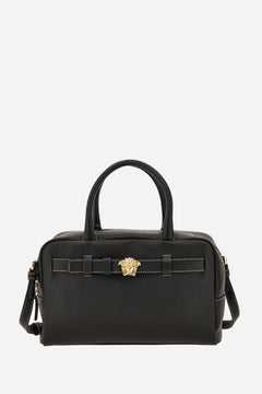 La Medusa Bowling Bag In Grainy Calf Leather