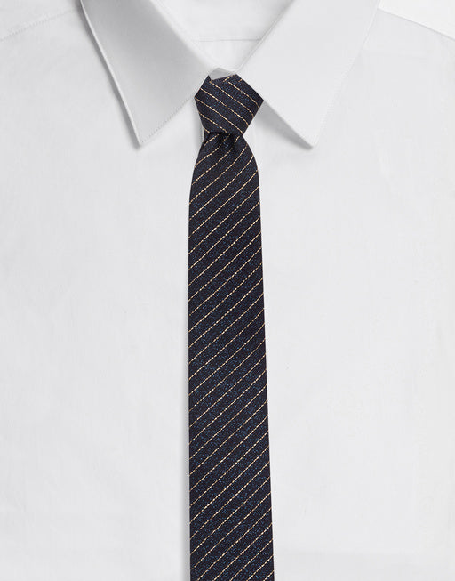 6 CM TIE-DESIGN SILK JACQUARD BLADE TIE