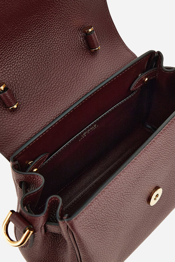 La Medusa Top Handle In Grainy Calf Leather