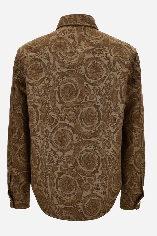 Blouson In Barocco Jacquard Fabric