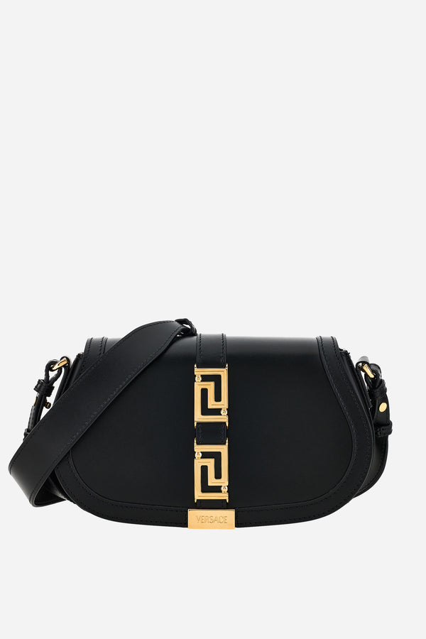 Greca Goddess Medium Shoulder In Calf Leather