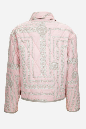 Blouson In Poly Medusa Chain Allover Printed Reversible