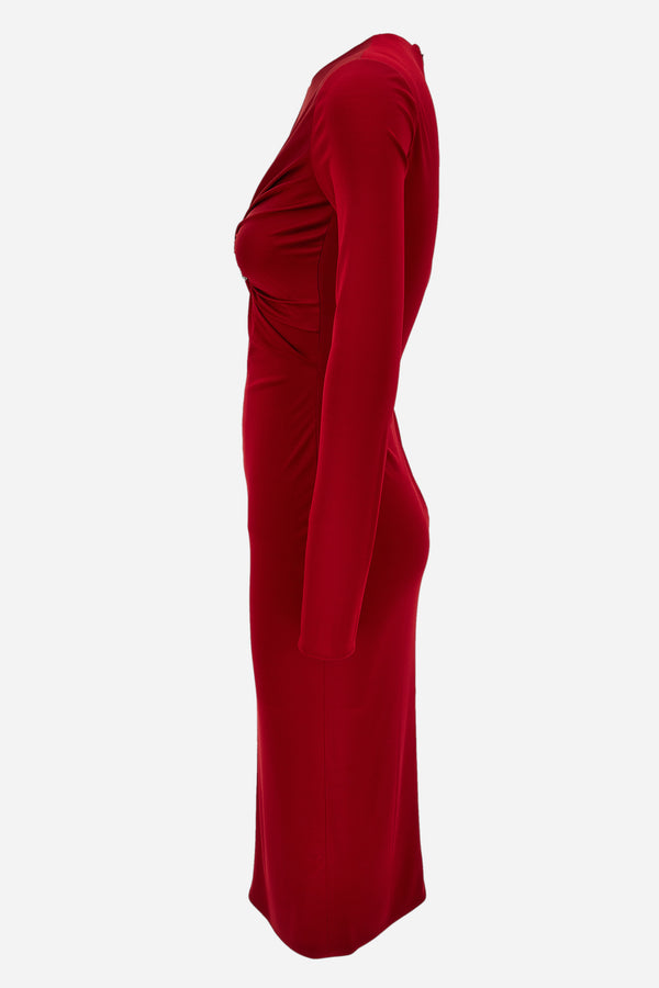 Dress In Responsible Vicose Liquid Jersey