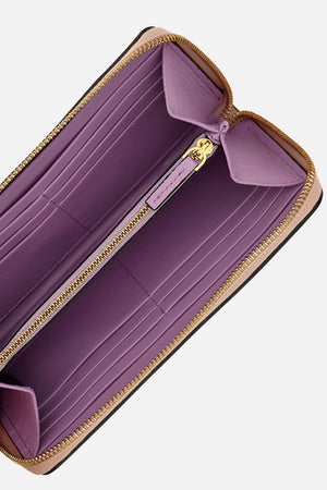 La Medusa Long Wallet In Calf Leather