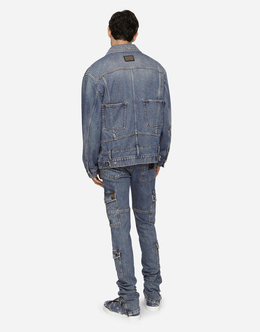 PATCHWORK DENIM JACKET