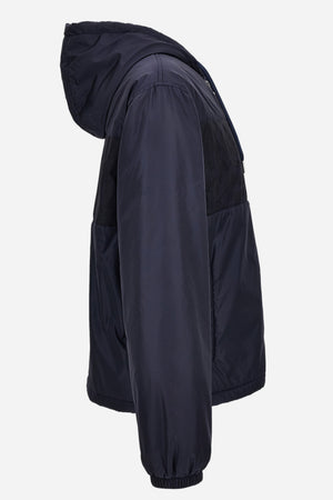 Blouson In Nylon Taffeta Wr Fabric-Responsible Techno Jacquard Baroque Insert