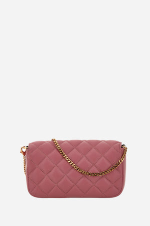 Icon Shoulder Bag In Quilted Lamb Leather