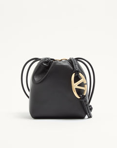Mini Borsa A Sacchetto Vlogo Pouf In Nappa