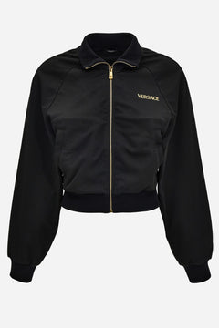 Sweatshirt In Technical Jersey With Medusa Embroidery