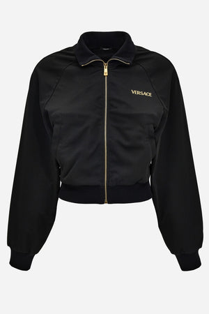 Sweatshirt In Technical Jersey With Medusa Embroidery