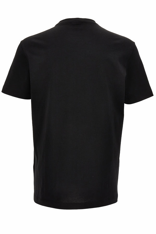 T-Shirt In Jersey Fabric + Medusa Rock Print
