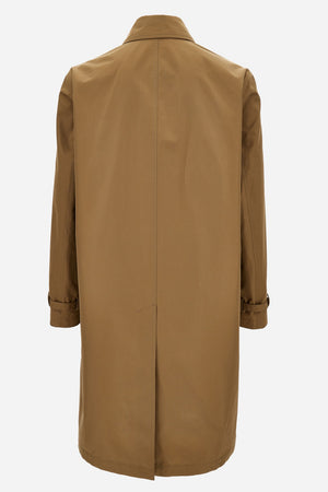 Trench/Parka In Lightweight Gabardine Fabric