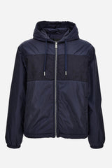 Blouson In Nylon Taffeta Wr Fabric-Responsible Techno Jacquard Baroque Insert