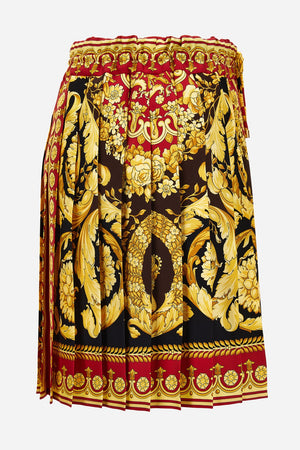 Skirt In Barocco 92 Foulard On Silk Twill
